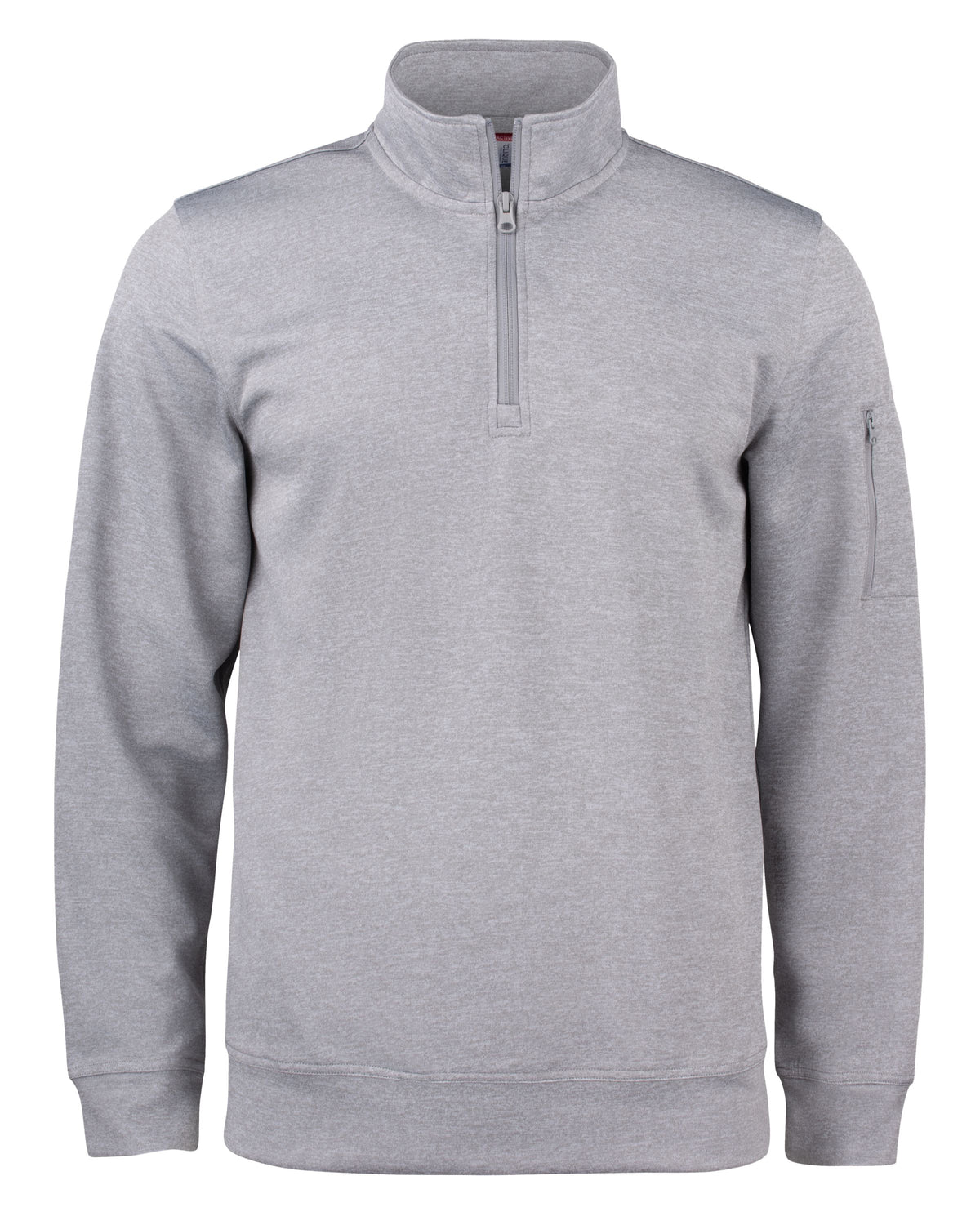 Clique Lift Solution-dyed Performance Unisex Half Zip Sweatshirt