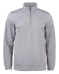 Clique Lift Solution-dyed Performance Unisex Half Zip Sweatshirt