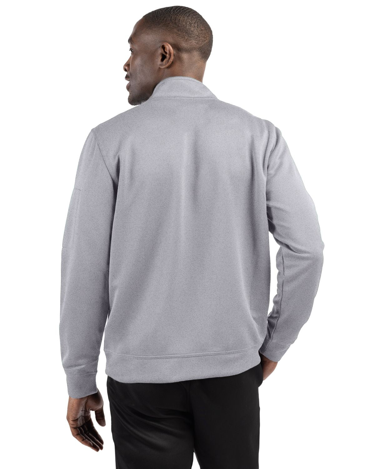 Clique Lift Solution-dyed Performance Unisex Half Zip Sweatshirt