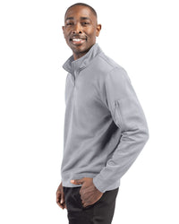 Clique Lift Solution-dyed Performance Unisex Half Zip Sweatshirt