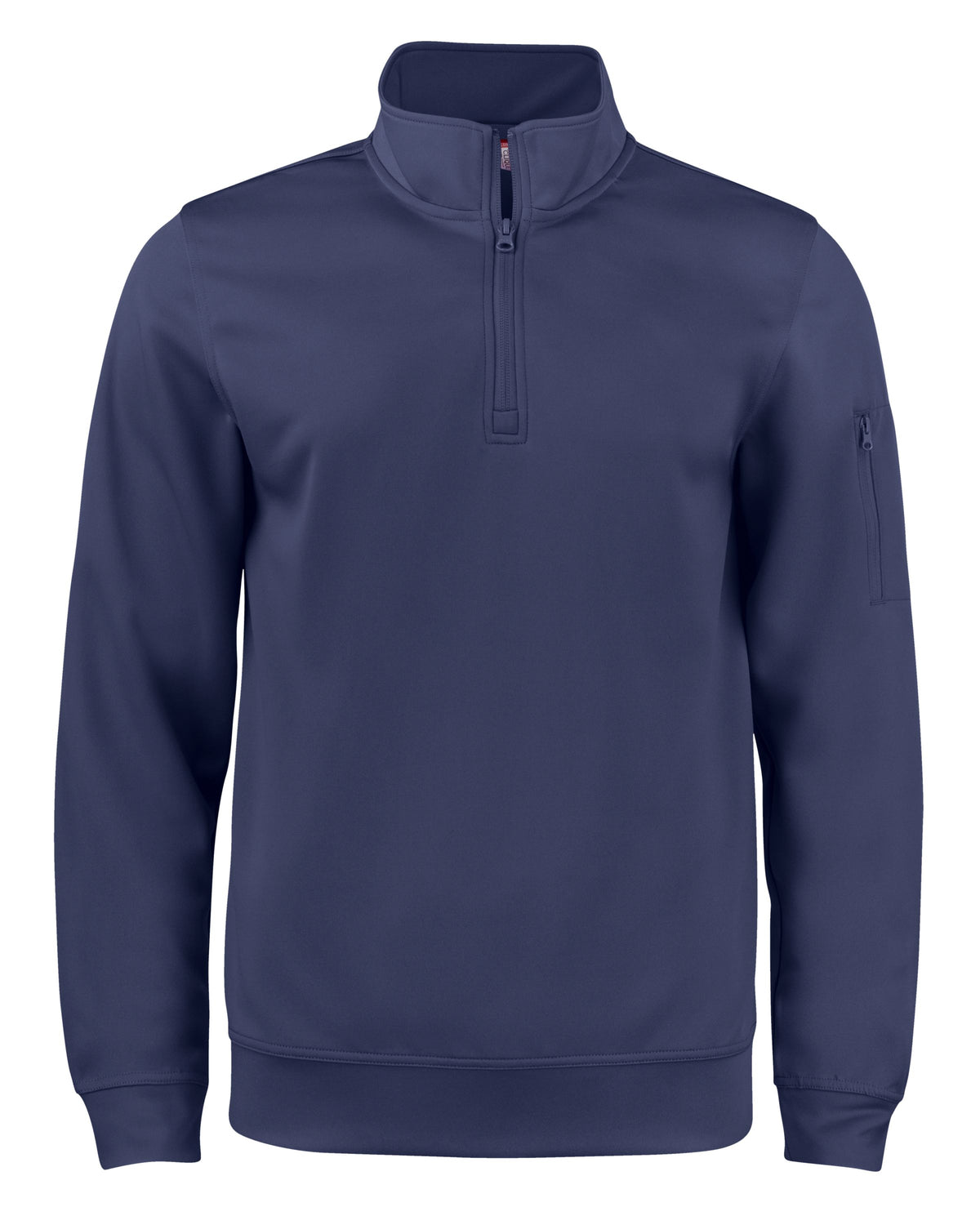 Clique Lift Solution-dyed Performance Unisex Half Zip Sweatshirt