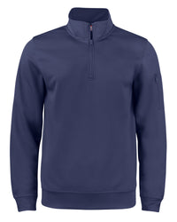 Clique Lift Solution-dyed Performance Unisex Half Zip Sweatshirt