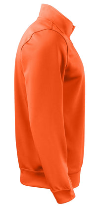 Clique Lift Solution-dyed Performance Unisex Half Zip Sweatshirt