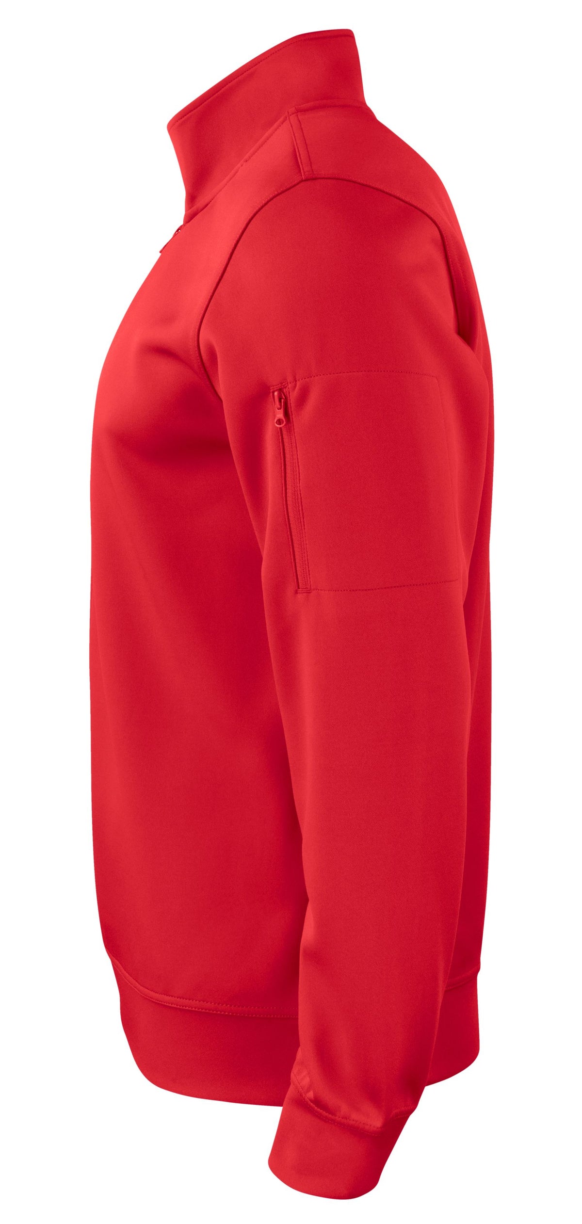 Clique Lift Solution-dyed Performance Unisex Half Zip Sweatshirt