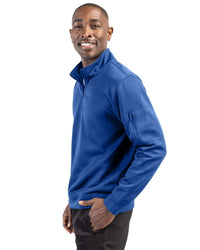 Clique Lift Solution-dyed Performance Unisex Half Zip Sweatshirt
