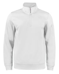 Clique Lift Solution-dyed Performance Unisex Half Zip Sweatshirt
