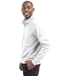 Clique Lift Solution-dyed Performance Unisex Half Zip Sweatshirt