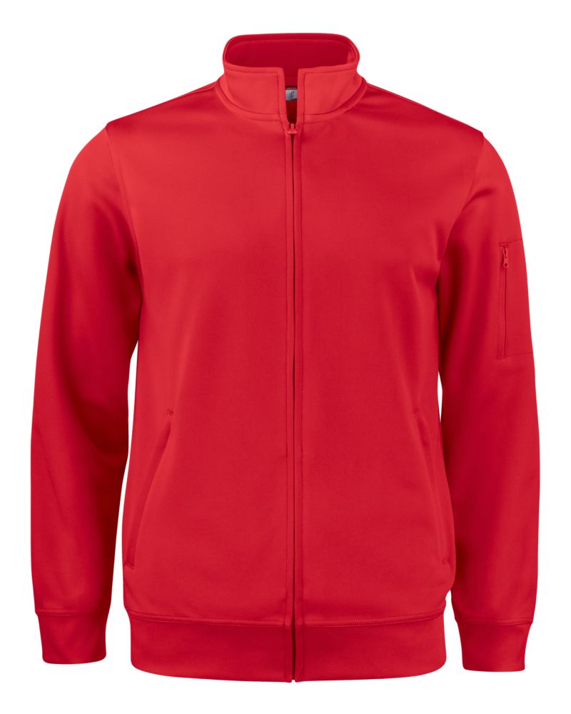 Clique Lift Solution-dyed Performance Unisex Full Zip Sweatshirt