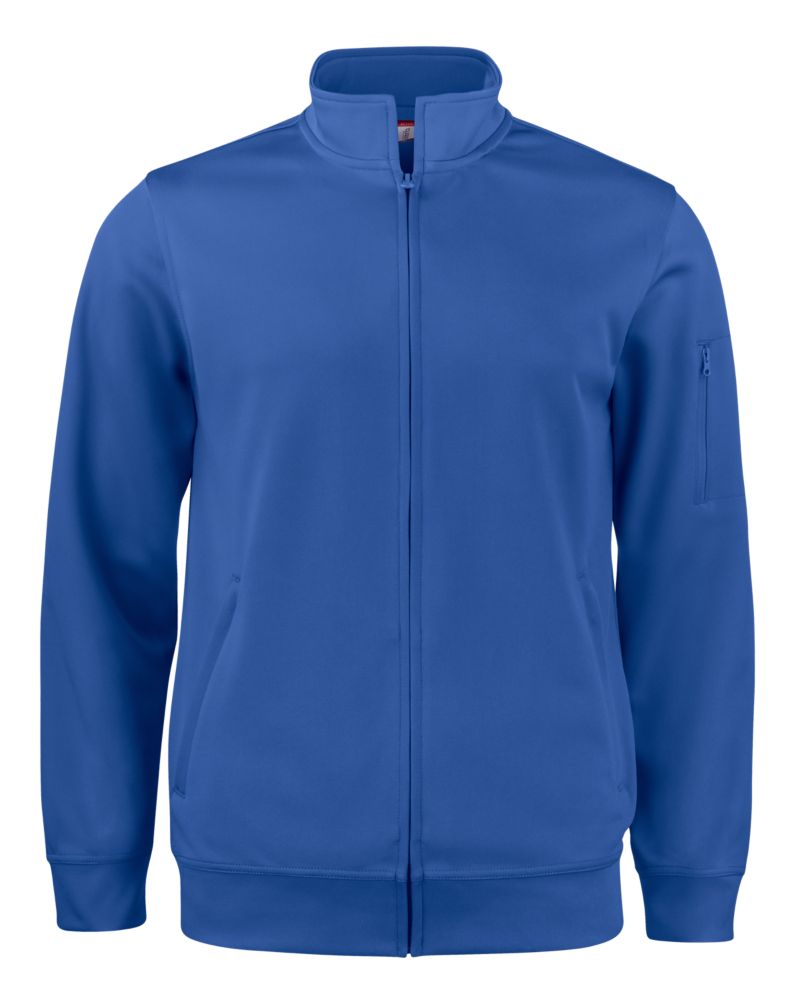 Clique Lift Solution-dyed Performance Unisex Full Zip Sweatshirt