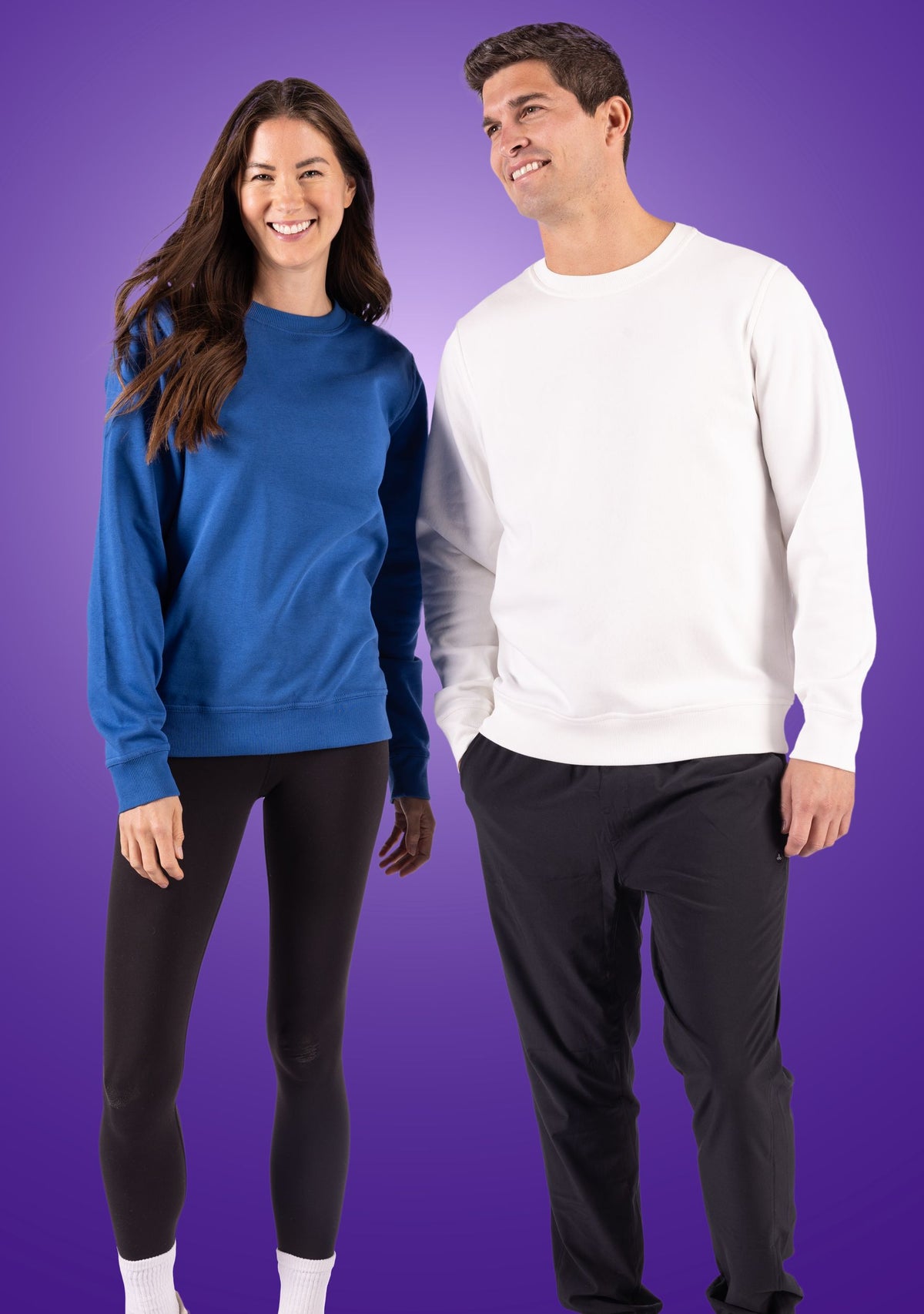 Clique Drive Recycled Unisex Crewneck Sweatshirt
