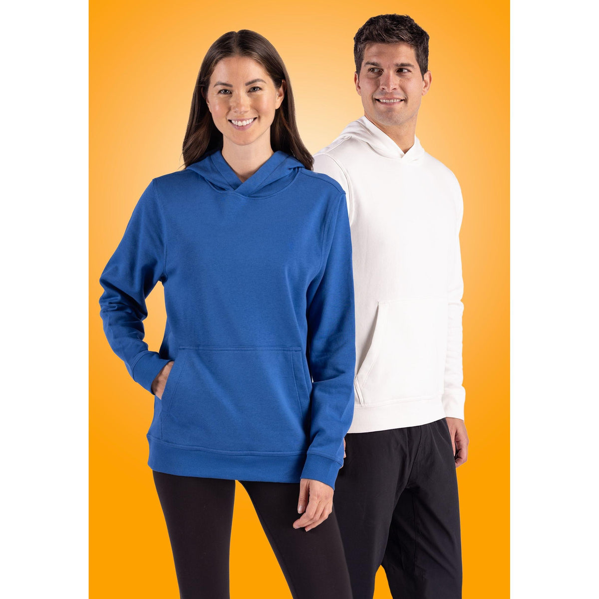 Clique Drive Recycled Unisex Hooded Pullover Sweatshirt