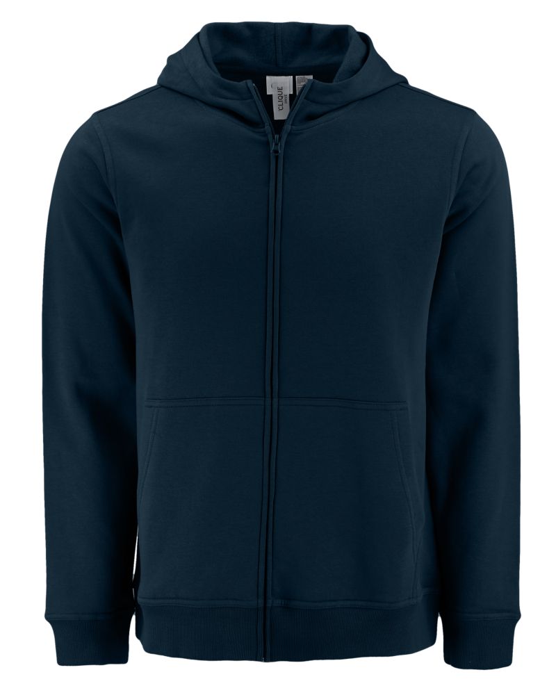 Clique Drive Recycled Unisex Full Zip Hooded Sweatshirt