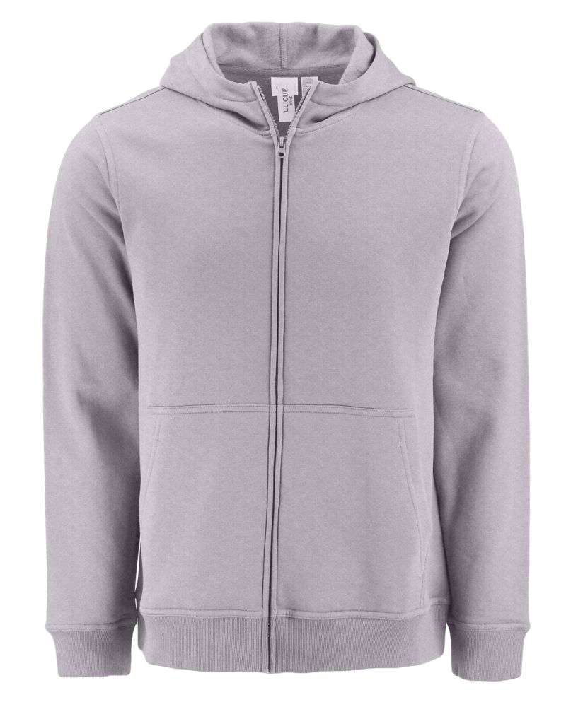 Clique Drive Recycled Unisex Full Zip Hooded Sweatshirt