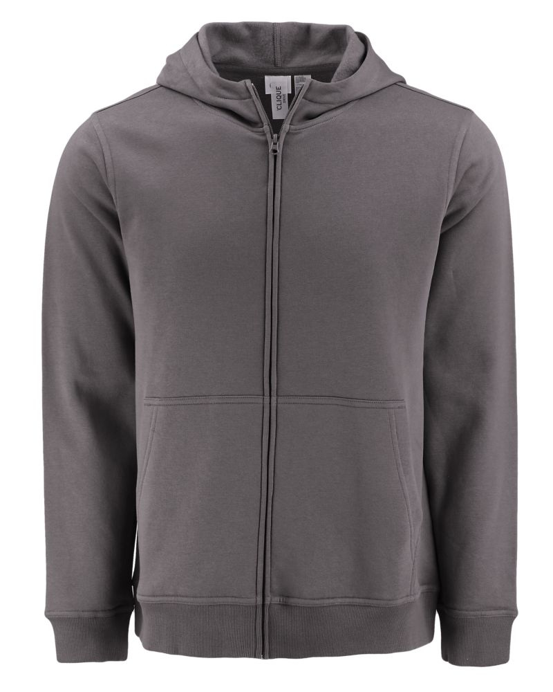 Clique Drive Recycled Unisex Full Zip Hooded Sweatshirt