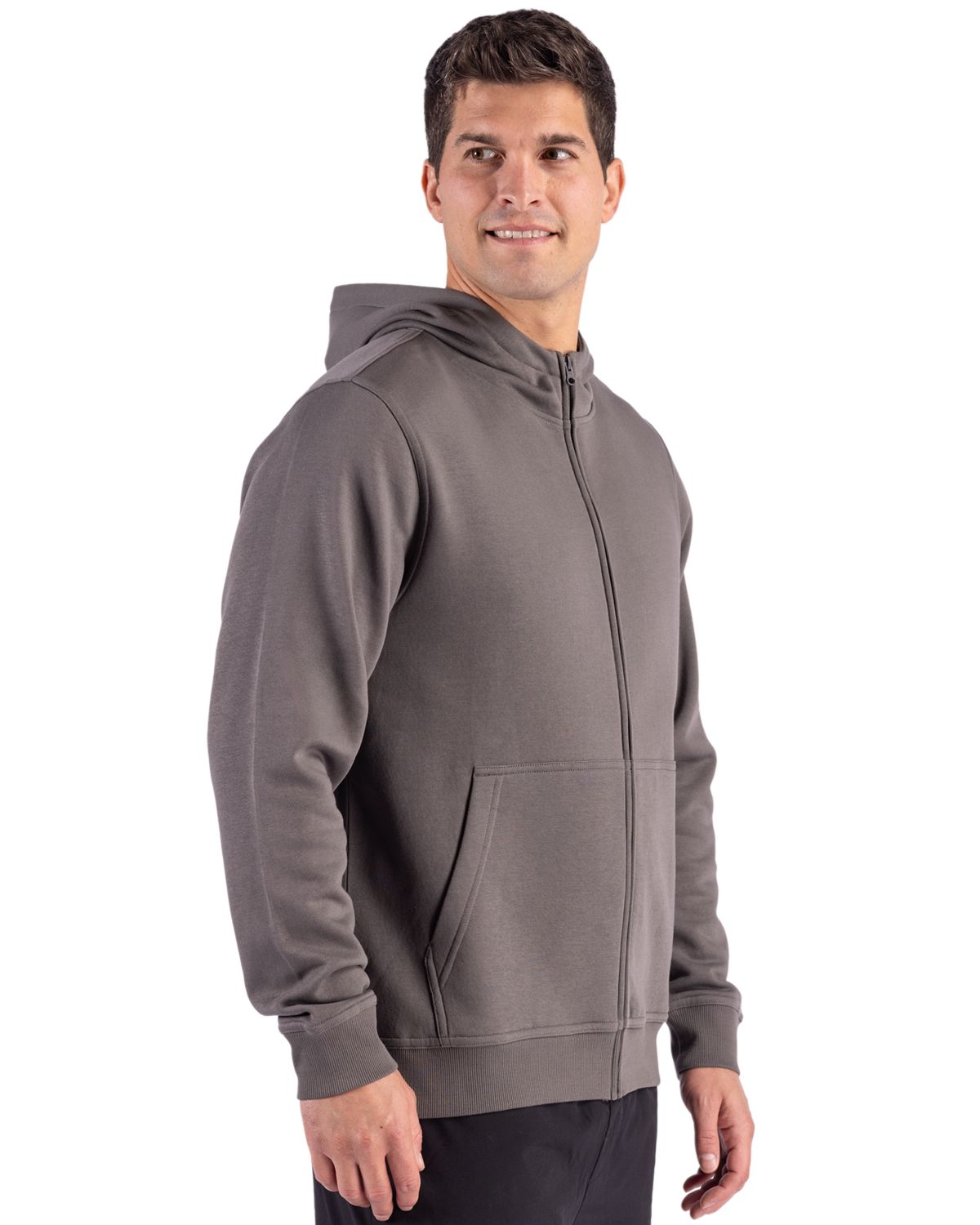 Clique Drive Recycled Unisex Full Zip Hooded Sweatshirt