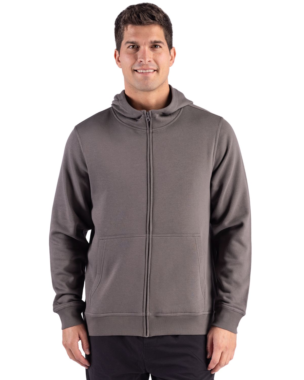 Clique Drive Recycled Unisex Full Zip Hooded Sweatshirt