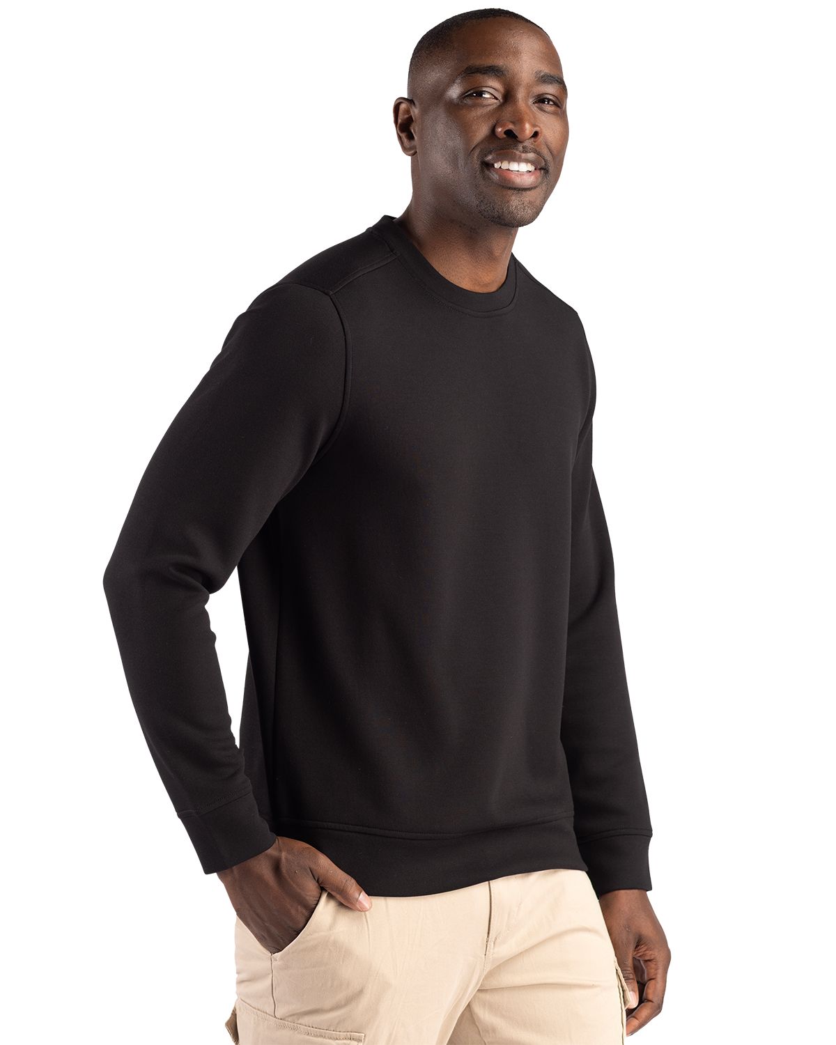 Clique Haven Recycled Mens Crewneck Sweatshirt