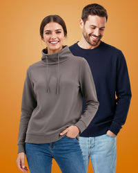 Clique Haven Recycled Mens Crewneck Sweatshirt