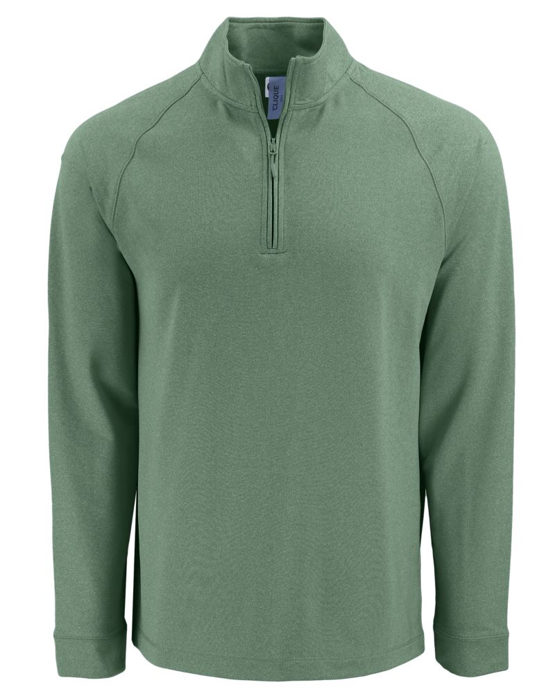 Clique Dash Recycled Mens Quarter Zip Sweatshirt