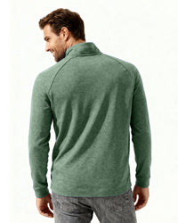 Clique Dash Recycled Mens Quarter Zip Sweatshirt