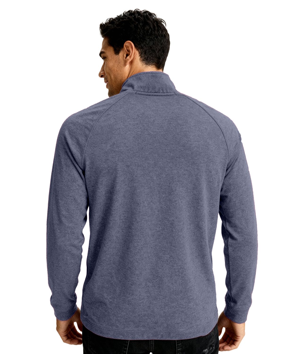 Clique Dash Recycled Mens Quarter Zip Sweatshirt