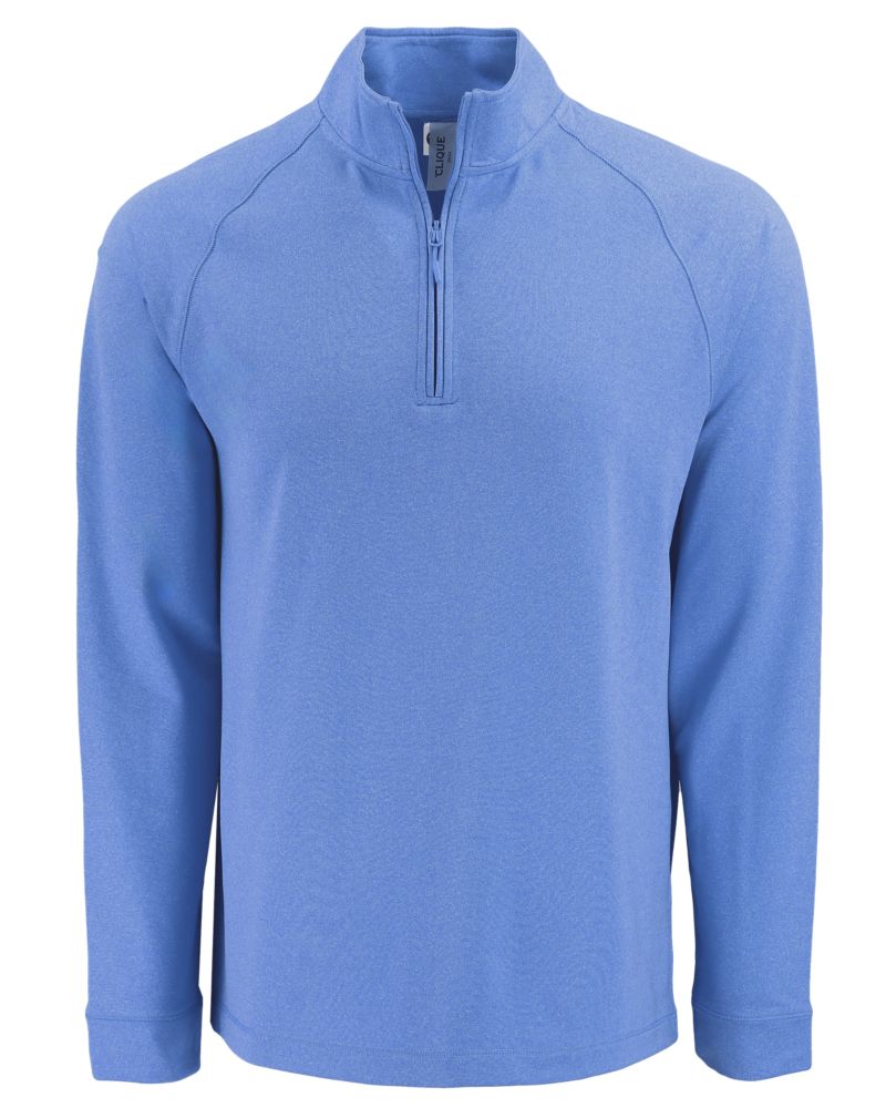 Clique Dash Recycled Mens Quarter Zip Sweatshirt