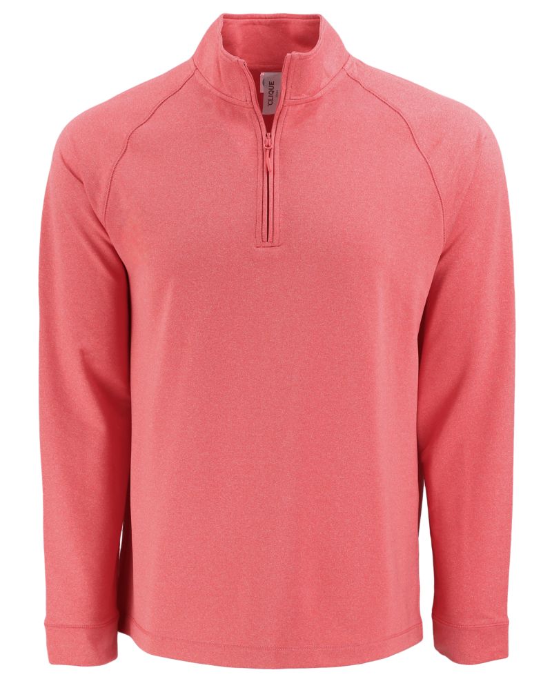 Clique Dash Recycled Mens Quarter Zip Sweatshirt