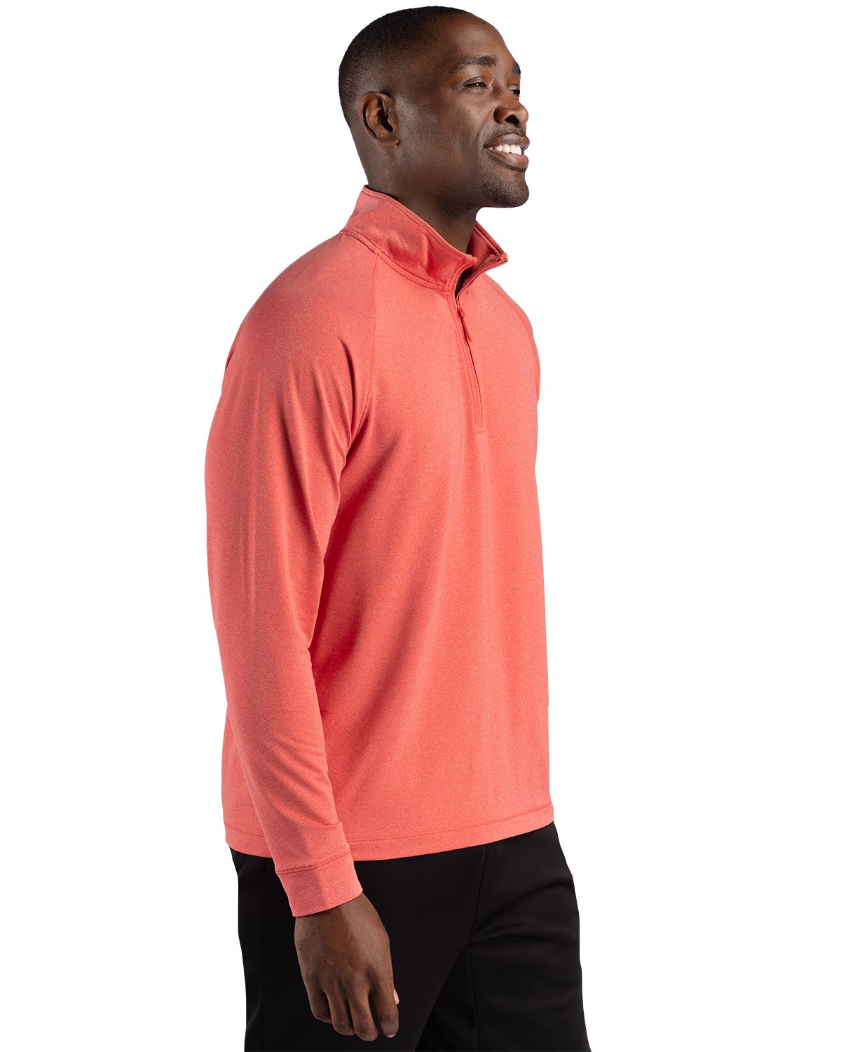 Clique Dash Recycled Mens Quarter Zip Sweatshirt