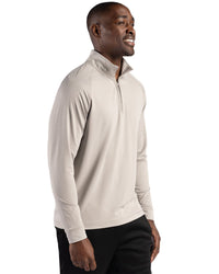 Clique Dash Recycled Mens Quarter Zip Sweatshirt