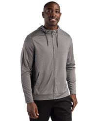 Clique Dash Recycled Mens Full Zip Hooded Sweatshirt