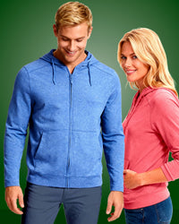 Clique Dash Recycled Mens Full Zip Hooded Sweatshirt