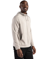 Clique Dash Recycled Mens Full Zip Hooded Sweatshirt