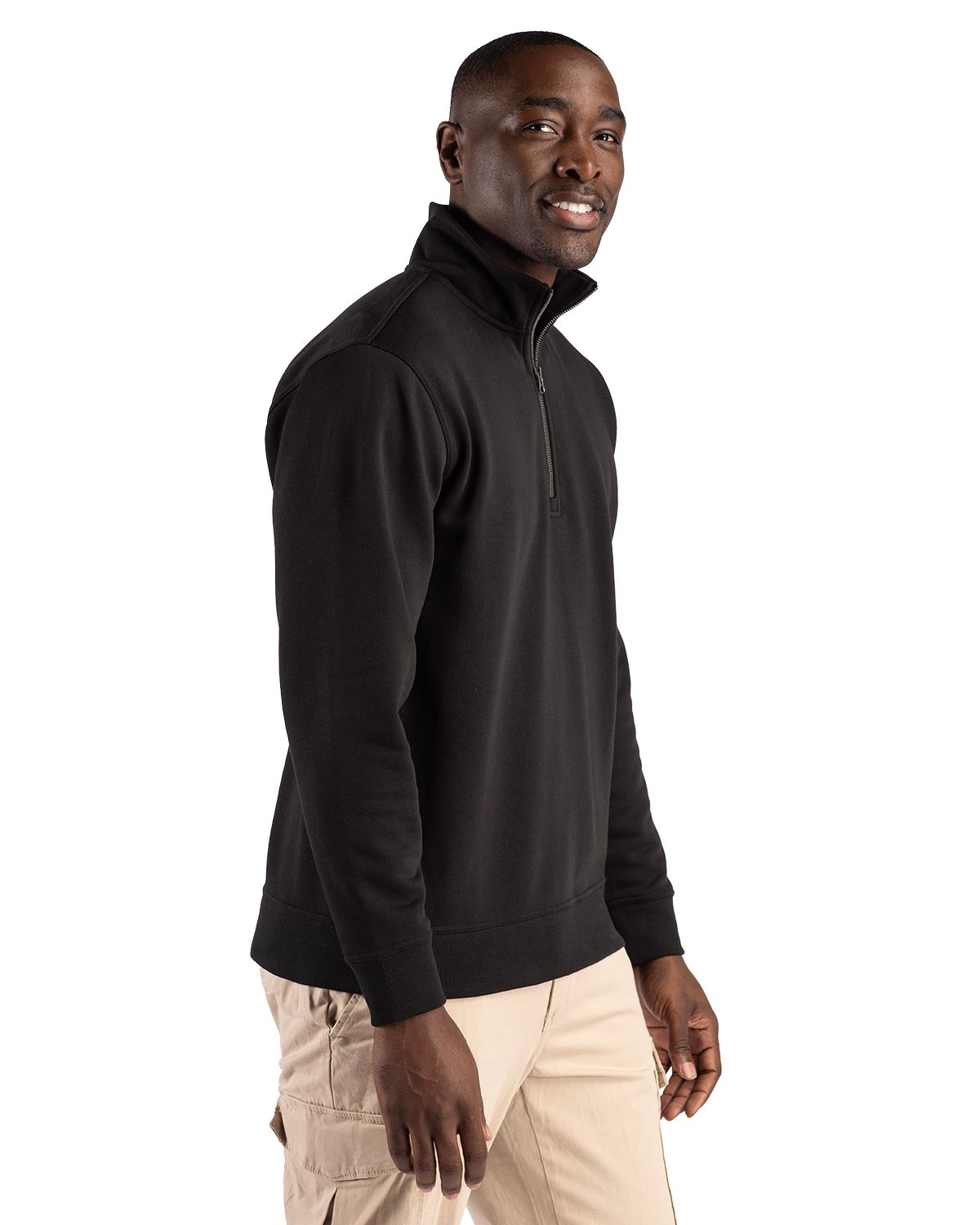 Clique Drive Recycled Unisex Quarter Zip Sweatshirt
