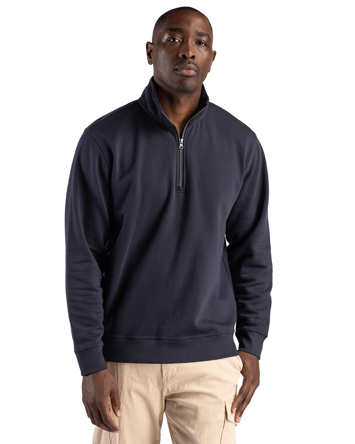 Clique Drive Recycled Unisex Quarter Zip Sweatshirt