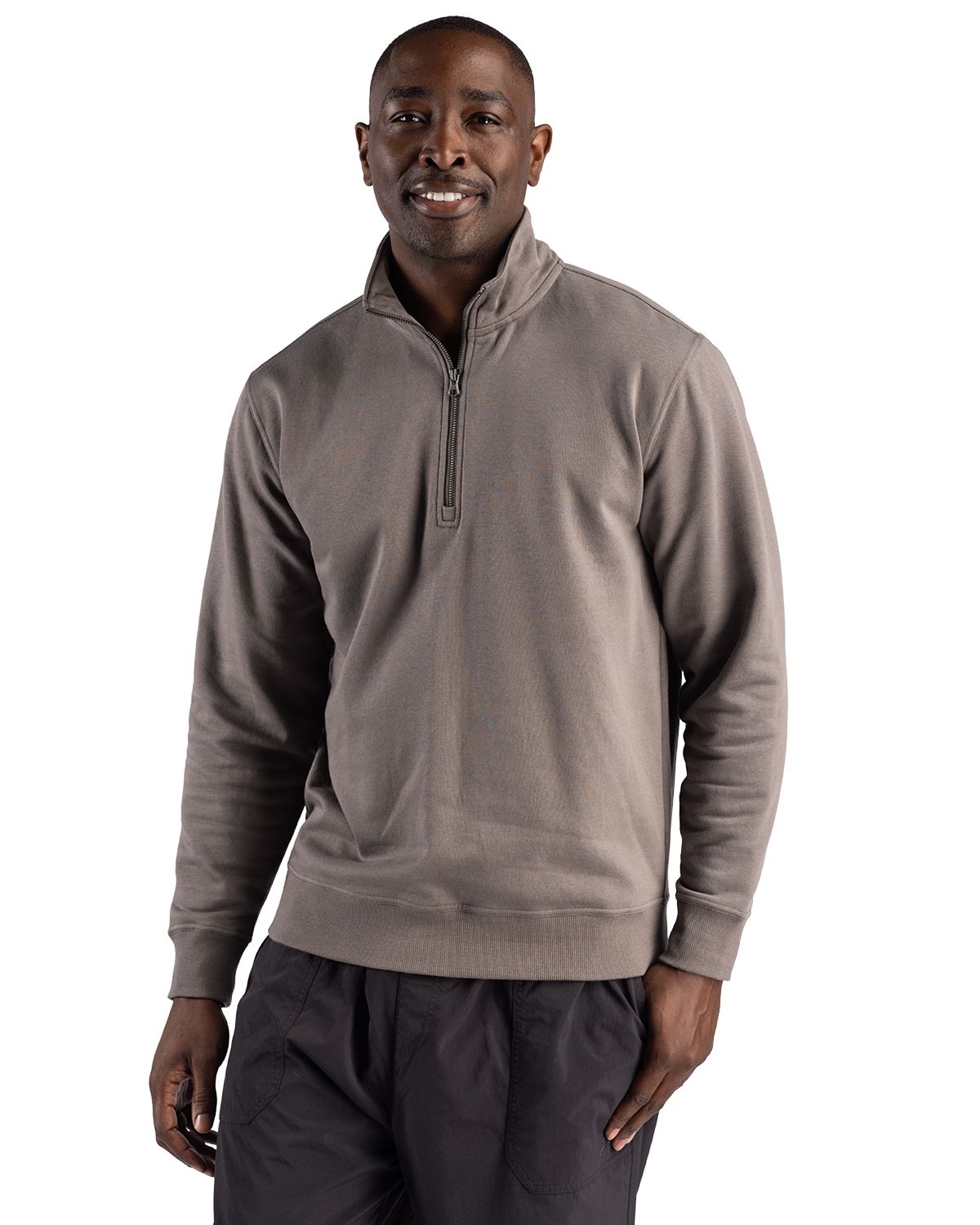 Clique Drive Recycled Unisex Quarter Zip Sweatshirt