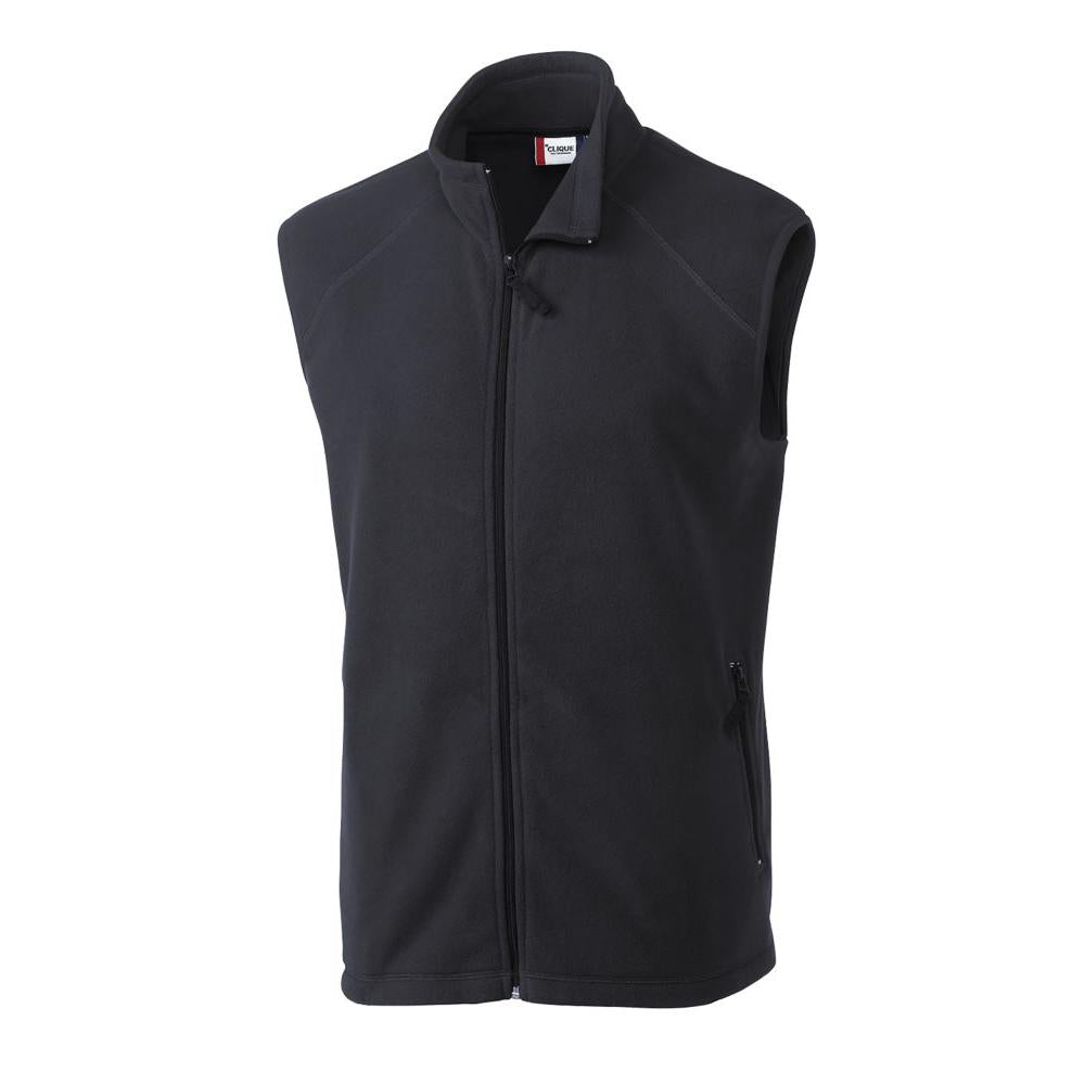 Clique Summit Performance Fleece Mens Full Zip Vest
