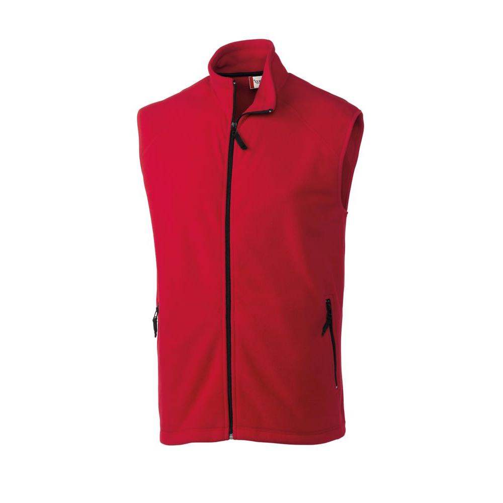 Clique Summit Performance Fleece Mens Full Zip Vest