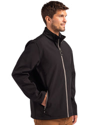 Clique Tempo Recycled Stretch Softshell Mens Full Zip Jacket