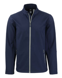 Clique Tempo Recycled Stretch Softshell Mens Full Zip Jacket