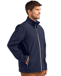 Clique Tempo Recycled Stretch Softshell Mens Full Zip Jacket