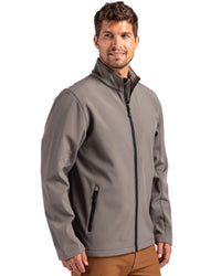 Clique Tempo Recycled Stretch Softshell Mens Full Zip Jacket