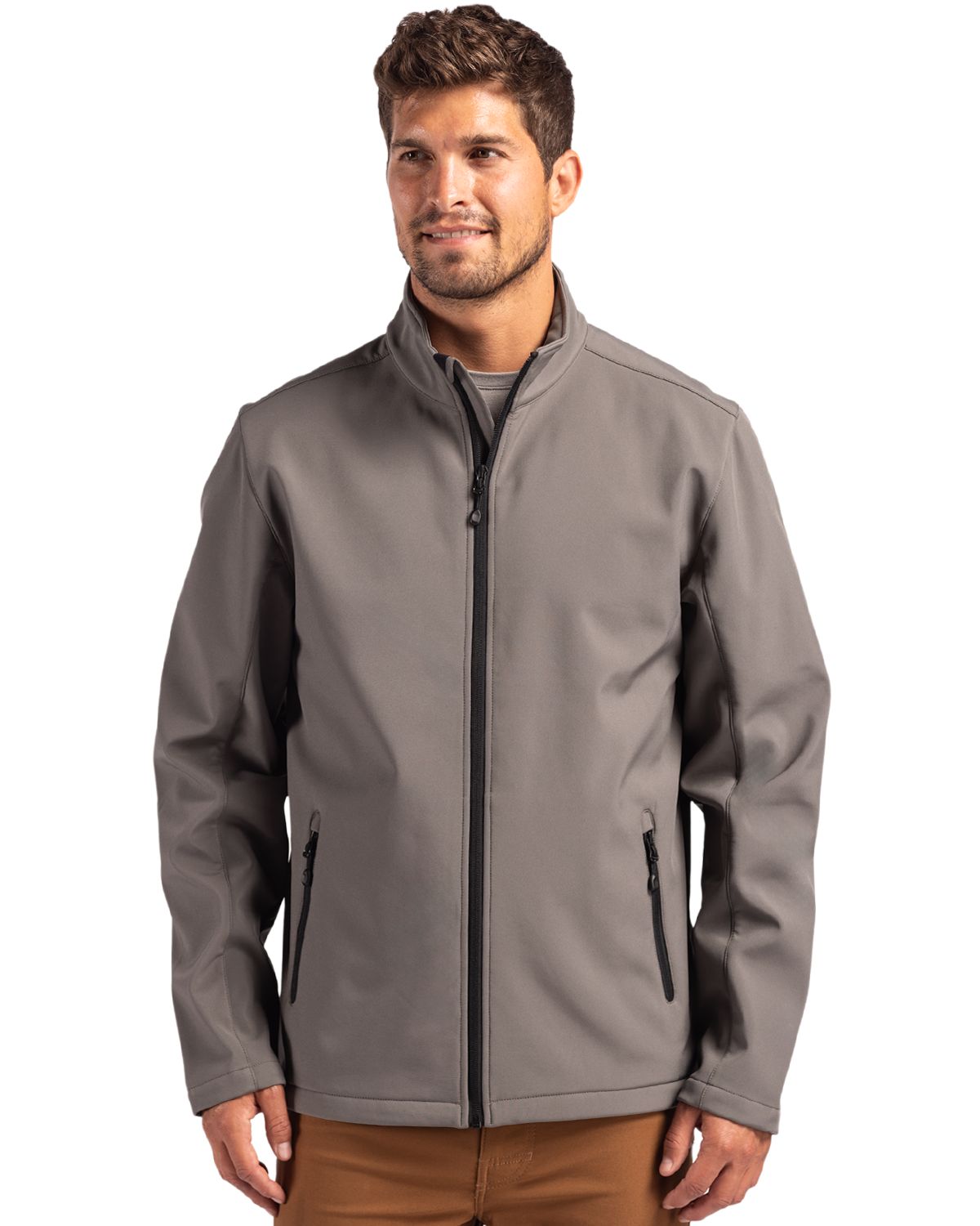 Clique Tempo Recycled Stretch Softshell Mens Full Zip Jacket