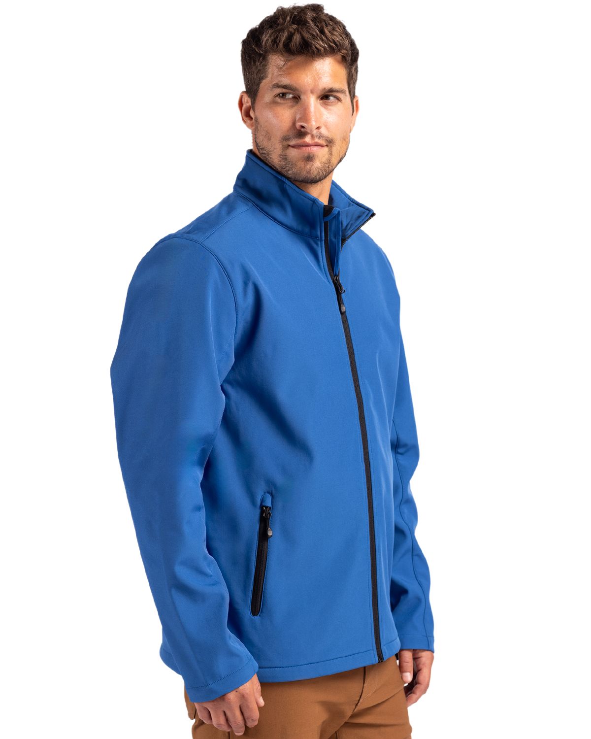 Clique Tempo Recycled Stretch Softshell Mens Full Zip Jacket