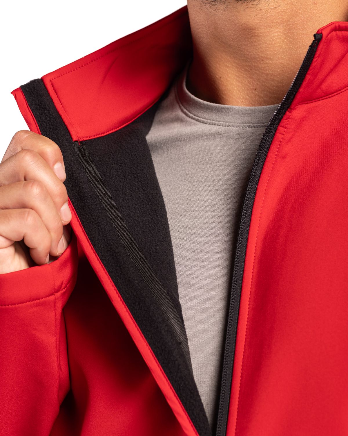 Clique Tempo Recycled Stretch Softshell Mens Full Zip Jacket