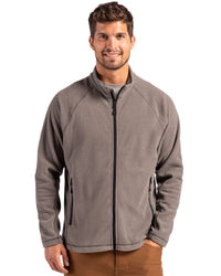 Clique Powder Recycled Fleece Mens Full Zip Jacket
