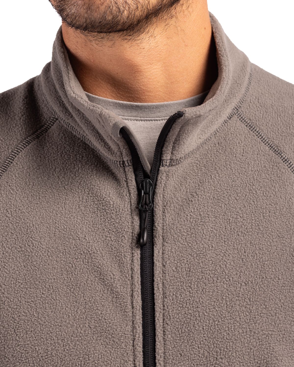 Clique Powder Recycled Fleece Mens Full Zip Jacket