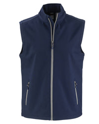 Clique Tempo Recycled Stretch Softshell Mens Full Zip Vest