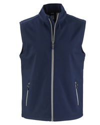Clique Tempo Recycled Stretch Softshell Mens Full Zip Vest