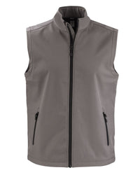 Clique Tempo Recycled Stretch Softshell Mens Full Zip Vest