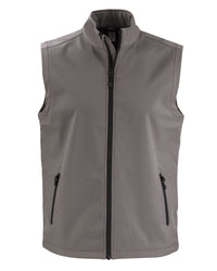 Clique Tempo Recycled Stretch Softshell Mens Full Zip Vest